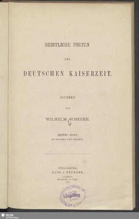 1: Zu Genesis und Exodus