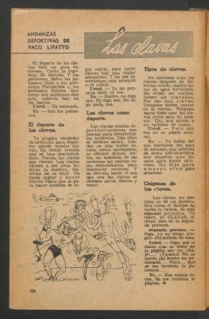 Las clavas : Andanzas deportivas de Paco Lifatto