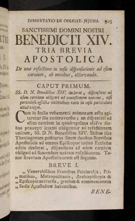 303-324, Caput Primum - Caput II.