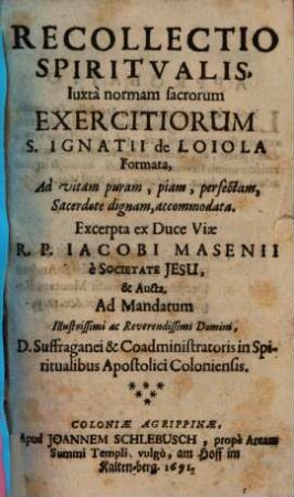 Recollectio spiritualis