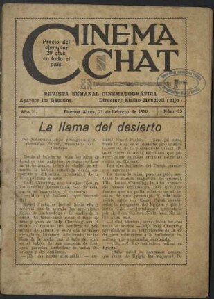 La llama del desierto