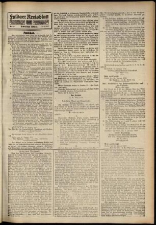 Zweite Ausgabe vom Samstag, den 03. Februar 1917.