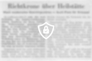 Richtkrone über Heilstätte