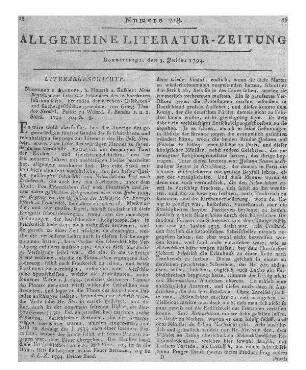 Strobel, G. T.: Neue Beyträge zur Litteratur besonders des sechszehnten Jahrhunderts. Bd. 5,1-2. Nürnberg, Altdorf: Monath & Kußler 1794
