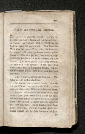 Sieben und dreyßigster Abschnitt.