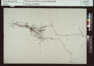 Gegend von Reichenau bei Frauenstein mit den dort befindlichen Grubenbauen