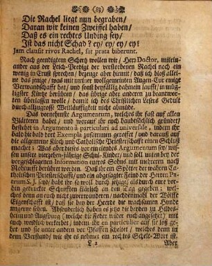 Kurtz-angefasste Personalia Der Verblichenen Rachel : Zum unsterblichen Andencken nachgeschrieben