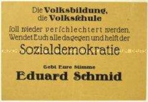 Wahlaufruf der SPD