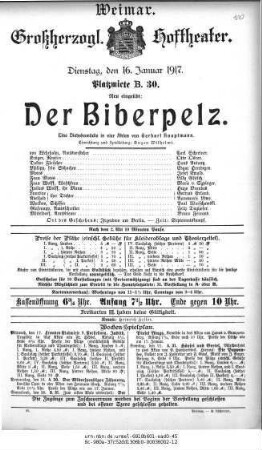 Der Biberpelz
