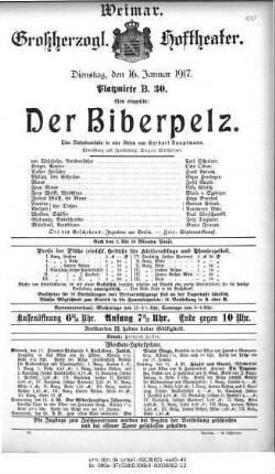 Der Biberpelz