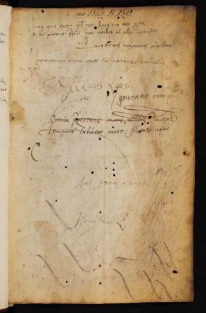 Fragment: Liturg. Hs. (ehem. Vorsatzbl., z.T. radiert)