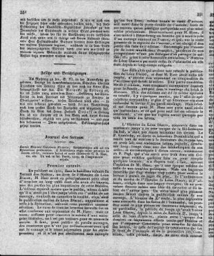 Journal des Savans Janvier 1820