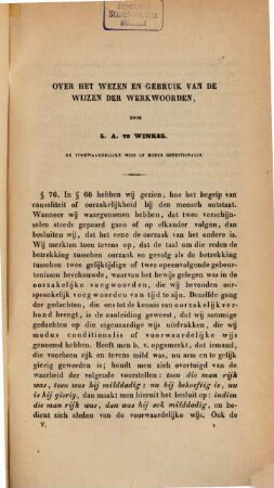Magazijn van Nederlandsche taalkunde : tijdschrift ter praktische beoefening der Nederlandsche taal. 5. 1851