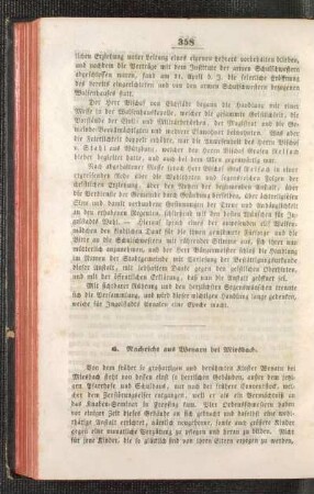 Nachricht aus Weyarn bei Miesbach