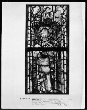 Nördliches Chorfenster — Der Apostel Jakobus Major
