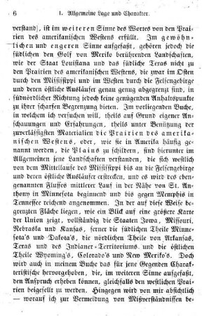 Ausdehnung und Begrenzung.