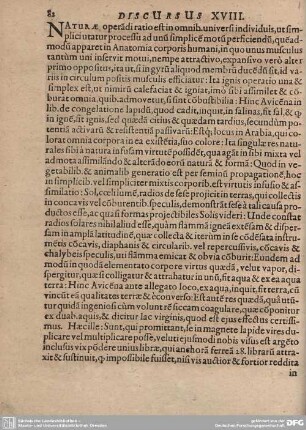Discursus XVIII.