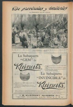 De provincias y territorios
