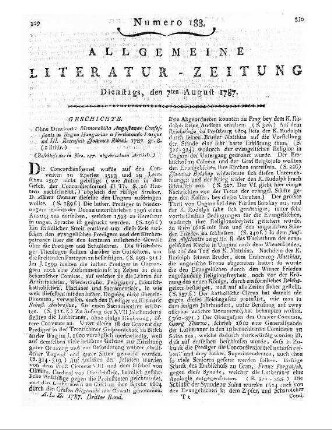 Oekonomisches Portefeuille zur Ausbreitung nützlicher Kenntnisse und Erfahrungen aus allen Theilen der Oekonomie. Bd. 1, T. 1-2. Lübeck: Donatius 1786