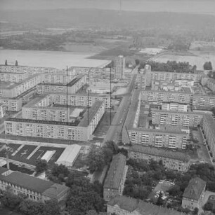 Neubaugebiet in Dresden-Leuben : Blickrichtung Nordosten