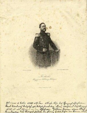 Bildnis von Friedrich (VIII.) (1829-1880), Herzog von Schleswig-Holstein-Sonderburg-Augustenburg