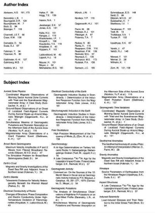 Author Index