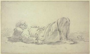 Liegender Jüngling