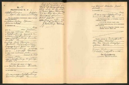 Standesamtsbuch der Stadt Aschaffenburg: Eheschließungen 252/1930 - 130/1931
