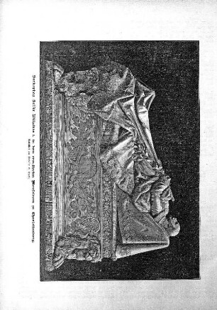 Sarkophag Kaiser Wilhelms I. in dem erweiterten Mausoleum zu Charlottenburg