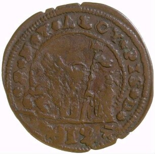 Münze, Soldo, 1735 - 1741