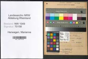 Entnazifizierung Marianne Herwagen , geb. 30.09.1915 (Lehrerin)