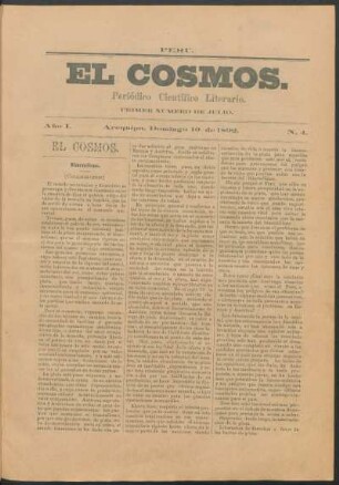 El cosmos.
