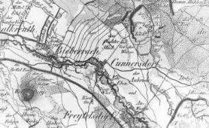 Ebersbach-Cunnersdorf. Oberreit, Sect. Großenhain, 1841/43