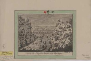 Ansicht aus dem Plauenschen Grund bei Dresden, Kupferstich, 1778 : Ansicht des Plauschen Grundes nach Potschapel / C. G. Nestler sculps. - [Dresden] , 1778. - 1 Kunstbl. : Kupferstich ; 23 x 16 cm