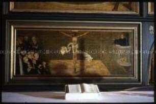 Detail des Reformationsaltars in der Stadtkirche Wittenberg
