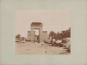 Tempeleingang in Philae in Ägypten