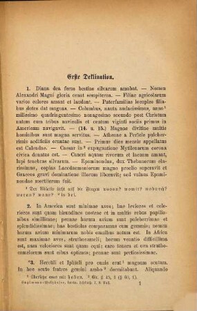 Lateinisches Lesebuch herausgegeben von Karl Welzhofer, 2