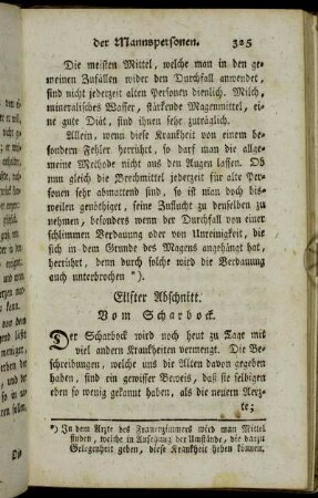 Eilfter Abschnitt. Vom Scharbock.