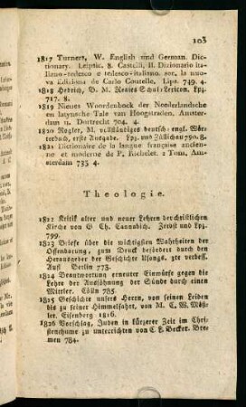 103-113, Theologie