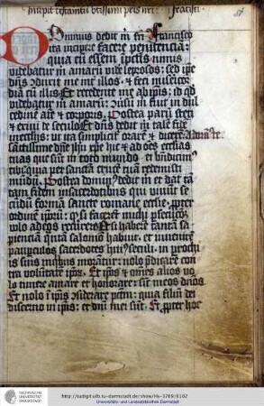 Franciscus de Assisi: Testamentum