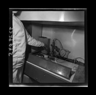 Montage der Epitaxie-Planar-Diode 8, Foto Juni 1973