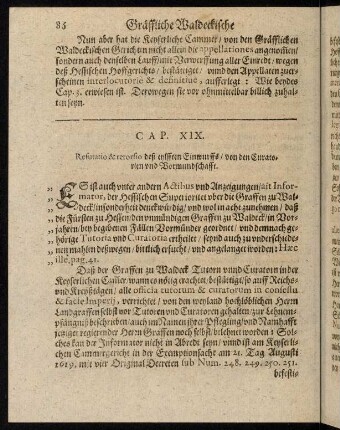 86-95, Caput XIX. - Caput XXI.