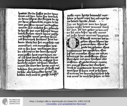 Liturgische Gebete: Antiphone, Sequenzen, Hymnen usw. für die Marienfeste