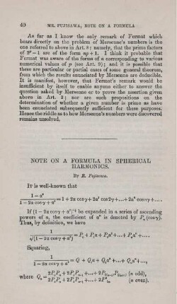 Note on a formula in spherical harmonics.