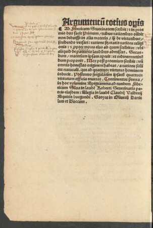Argumentum totius operis