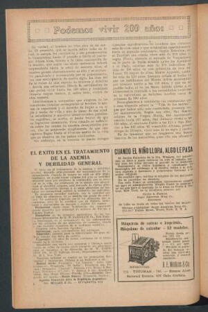 Podemos vivir 200 años