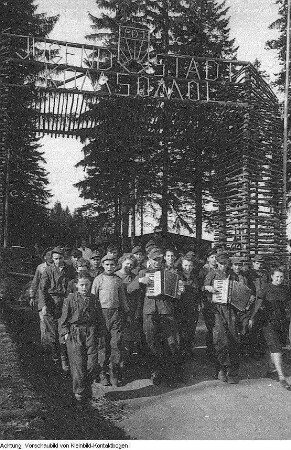 Sosa, Jugendstadt "Komsomol", 24. Oktober 1949