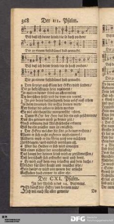 Der 111.-120. Psalm