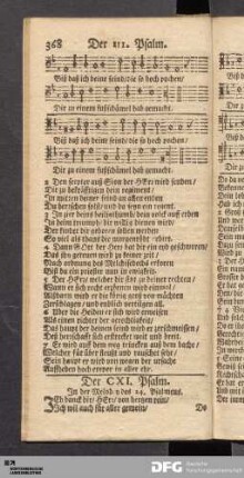 Der 111.-120. Psalm