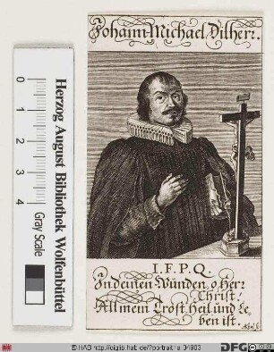Bildnis Johann Michael Dilherr